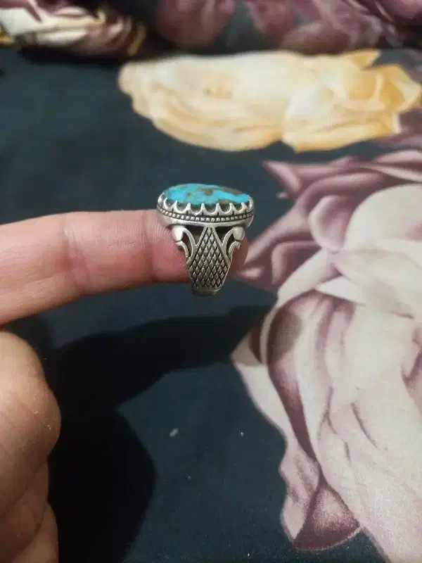 انگشتر فیروزه اصل|زیورآلات و اکسسوری|تهران, تهرانپارس جنوبی|دیوار