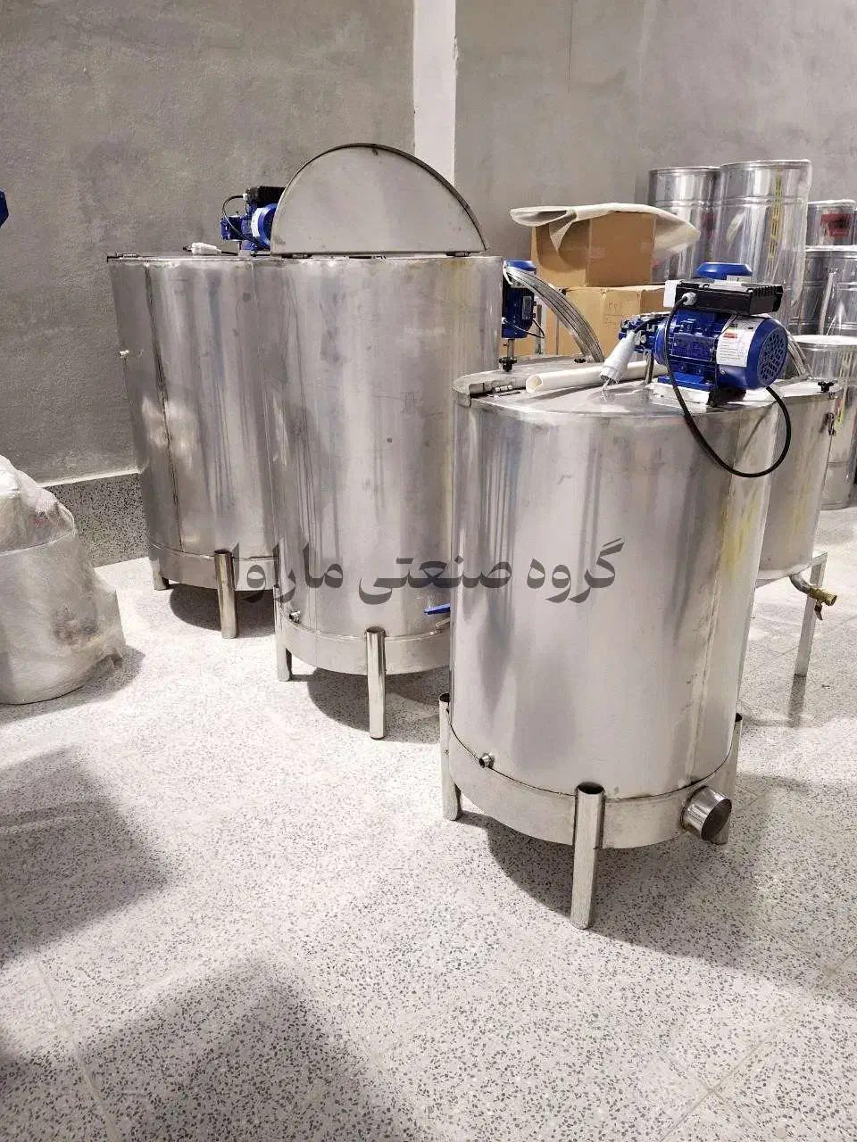 دیگ پخت برنج پلو چلو حلیم شیر پروسس پاتیل تانک 300|ماشینآلات صنعتی|اصفهان, الهیه|دیوار