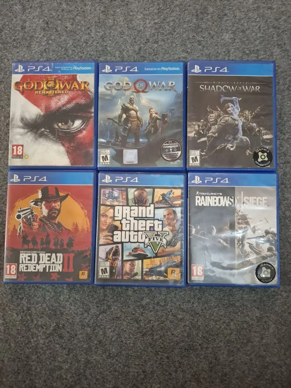 red dead،god of war،gta،shadow،rainbow|کنسول، بازی ویدئویی و آنلاین|تهران, گلستان (شهرک راه آهن)|دیوار