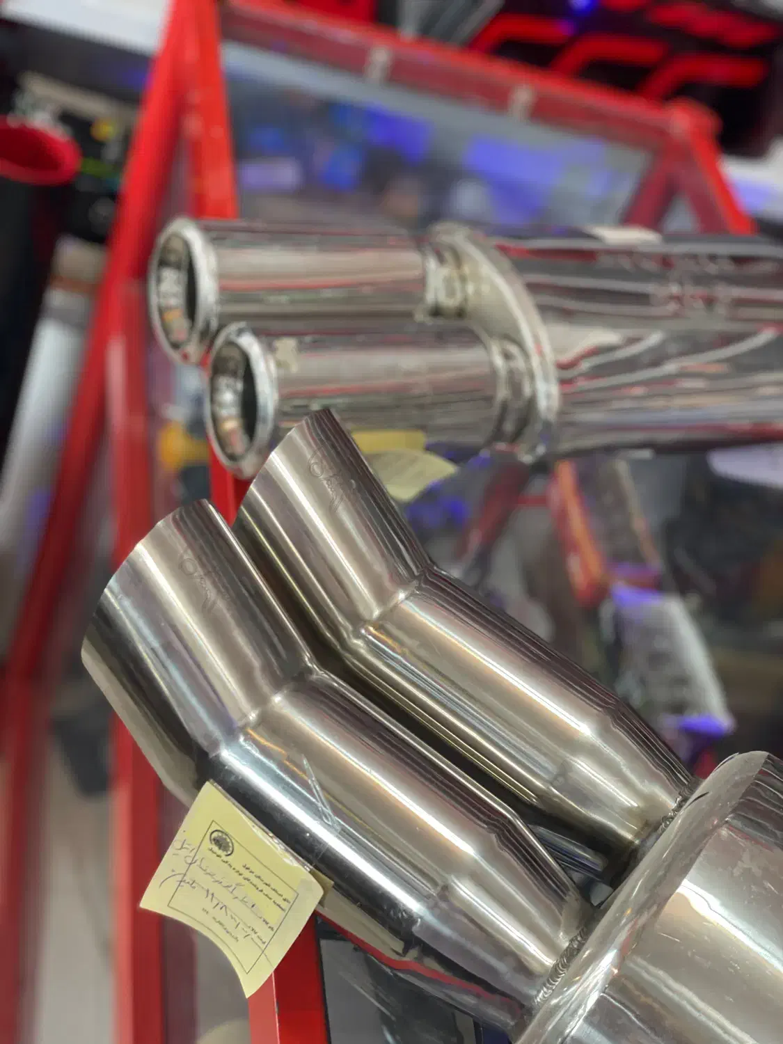 منبع اگزوز فوق حرفه ای تمام استیل|قطعات یدکی و لوازم جانبی|دزفول, |دیوار