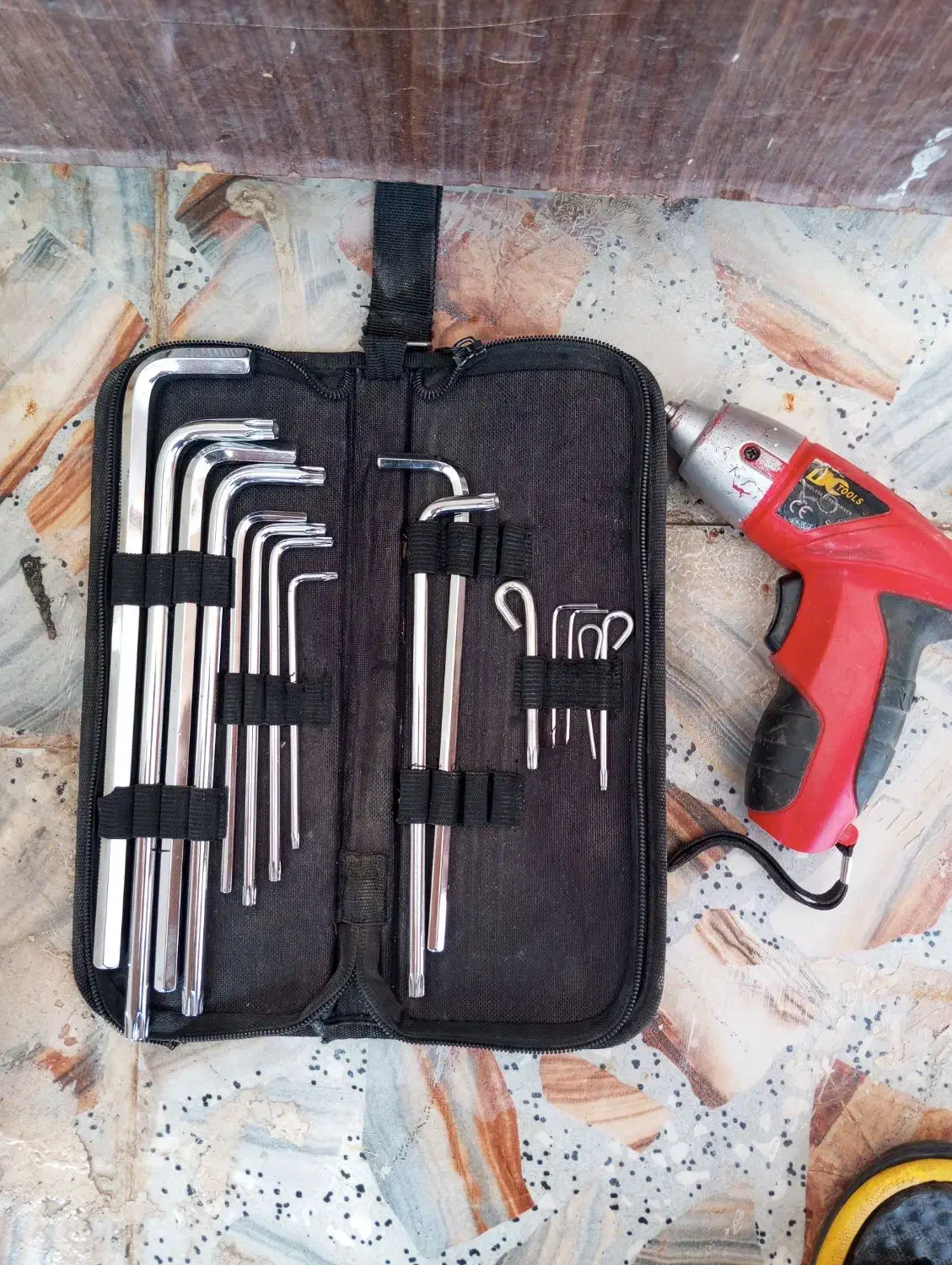 ست اچارستاره وپیچ گوشتی شارژی|ابزارآلات|سرپل ذهاب, |دیوار