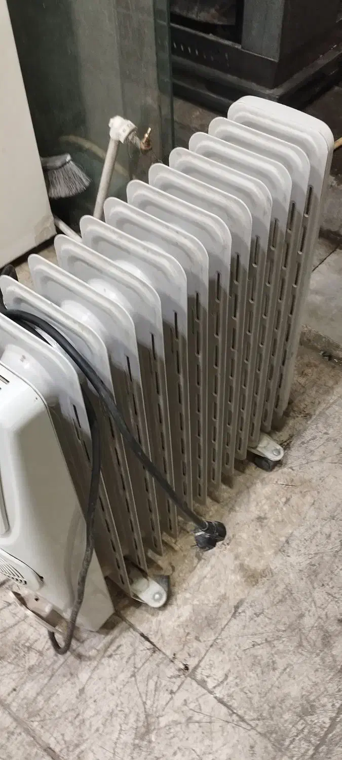 رادیاتور شوفاژ برقی سالم سالم بشر گرما هم فن دار|آبگرمکن، پکیج، شوفاژ|مشکین‌دشت, |دیوار