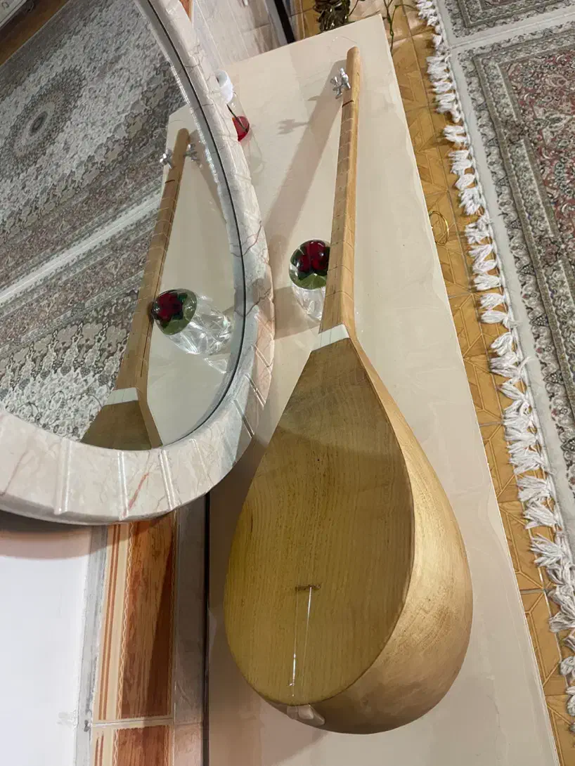 دوتار حرفه ای کاسه بزرگ خیلی خوشصدا سبک|سازهای سنتی|بجنورد, |دیوار