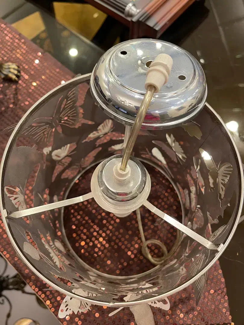 لوستر پروانه ای سه بعدی کاملا نو-ساعت دیواری بیصدا|لوستر و چراغ آویز|تهران, جردن|دیوار