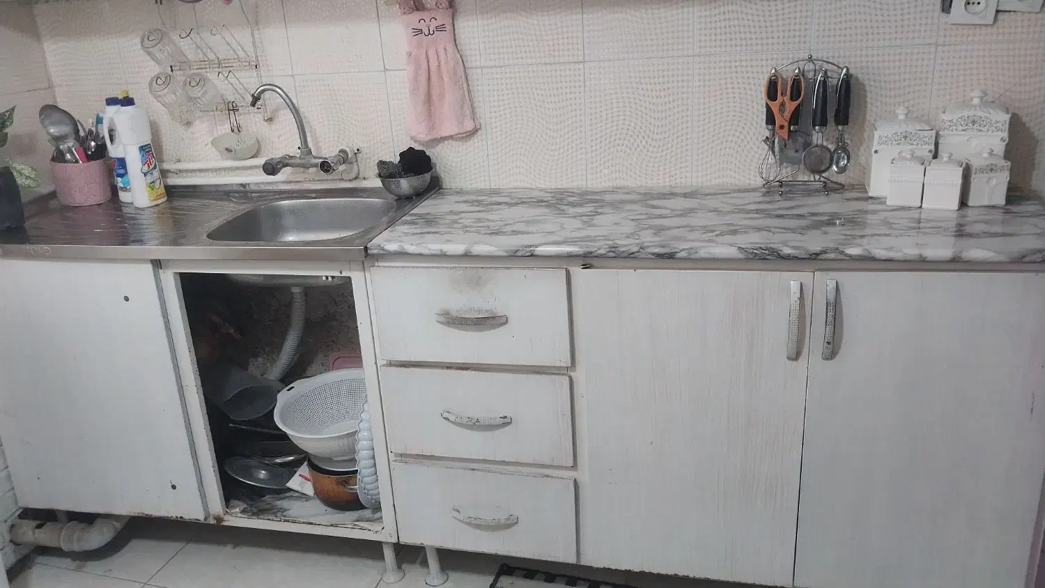 کابینت|آبچکان و نظمدهنده ظروف|گرگان, |دیوار