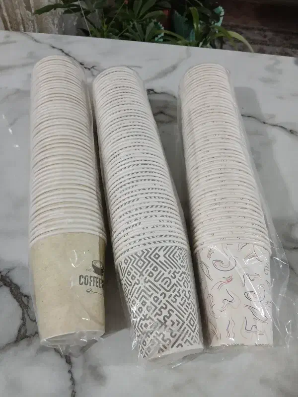 لیوان کاغذی یکبار مصرف|ظروف نگهدارنده، پلاستیکی، یک‌بارمصرف|ابهر, |دیوار