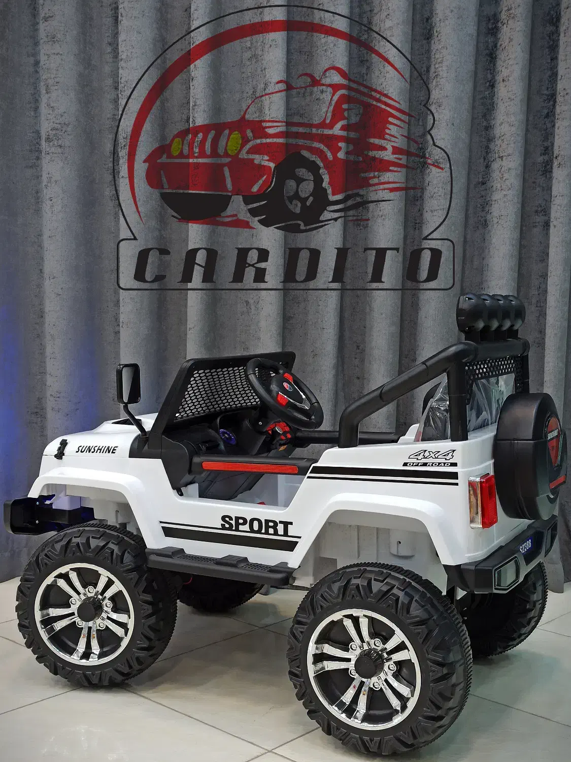 ماشین شارژی جیپ آفرود (اقساط)|اسباببازی بچه|ایلام, |دیوار