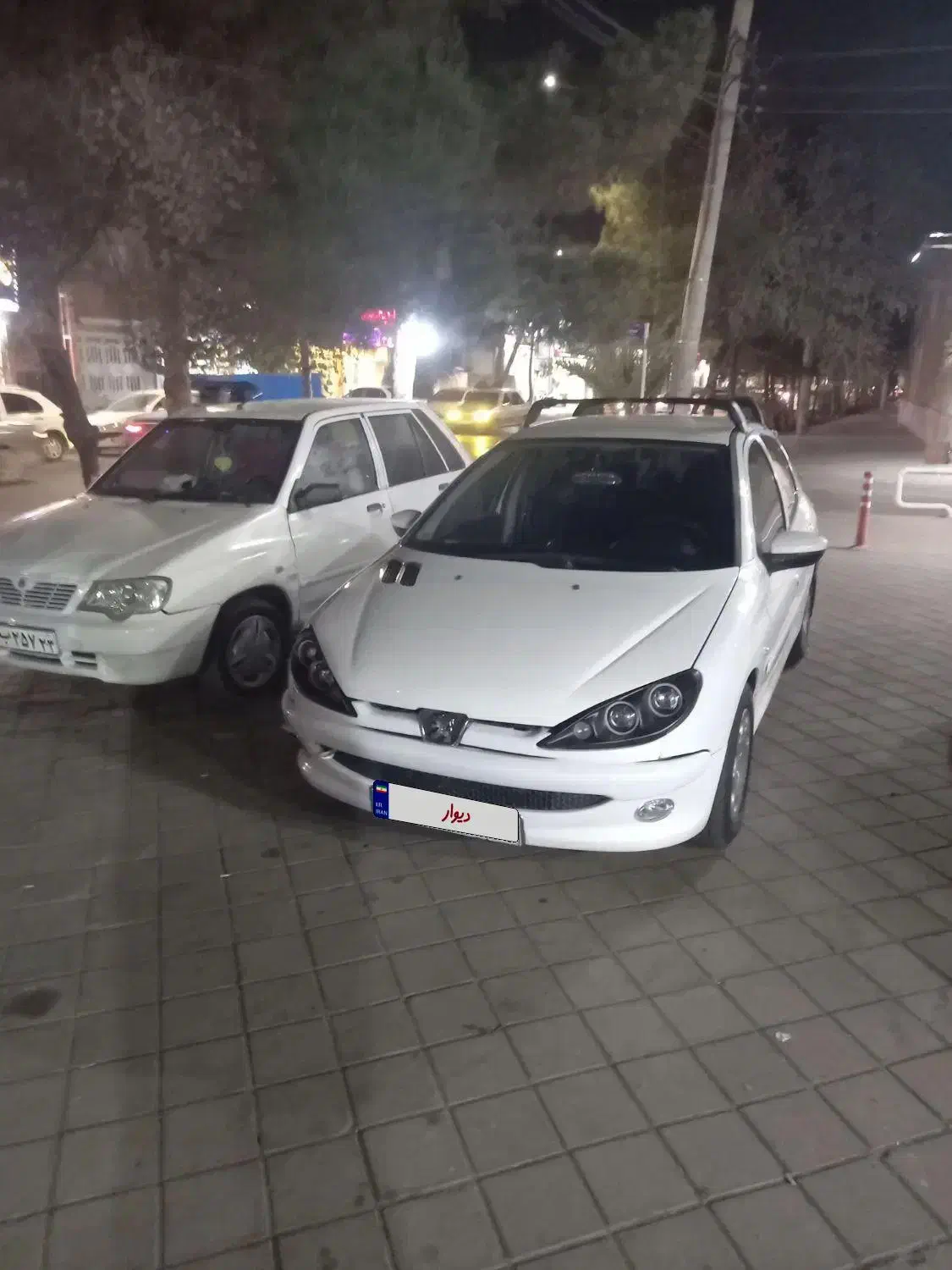 ۲۰۶ ۹۳ تیپ ۵ با لوازم|خودرو سواری و وانت|کاشان, مدرس|دیوار