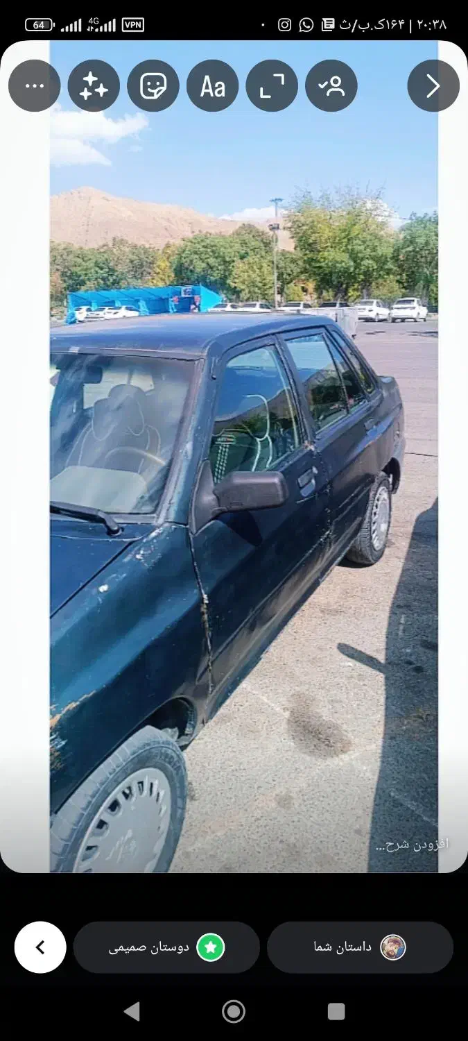 پراید83انژکتورمعاوضه باوانت|خودرو سواری و وانت|ملایر, |دیوار