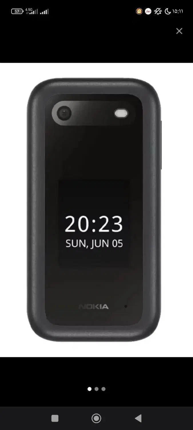 گوشی تاشو Nokia flip 2660|موبایل|قم, پردیسان|دیوار
