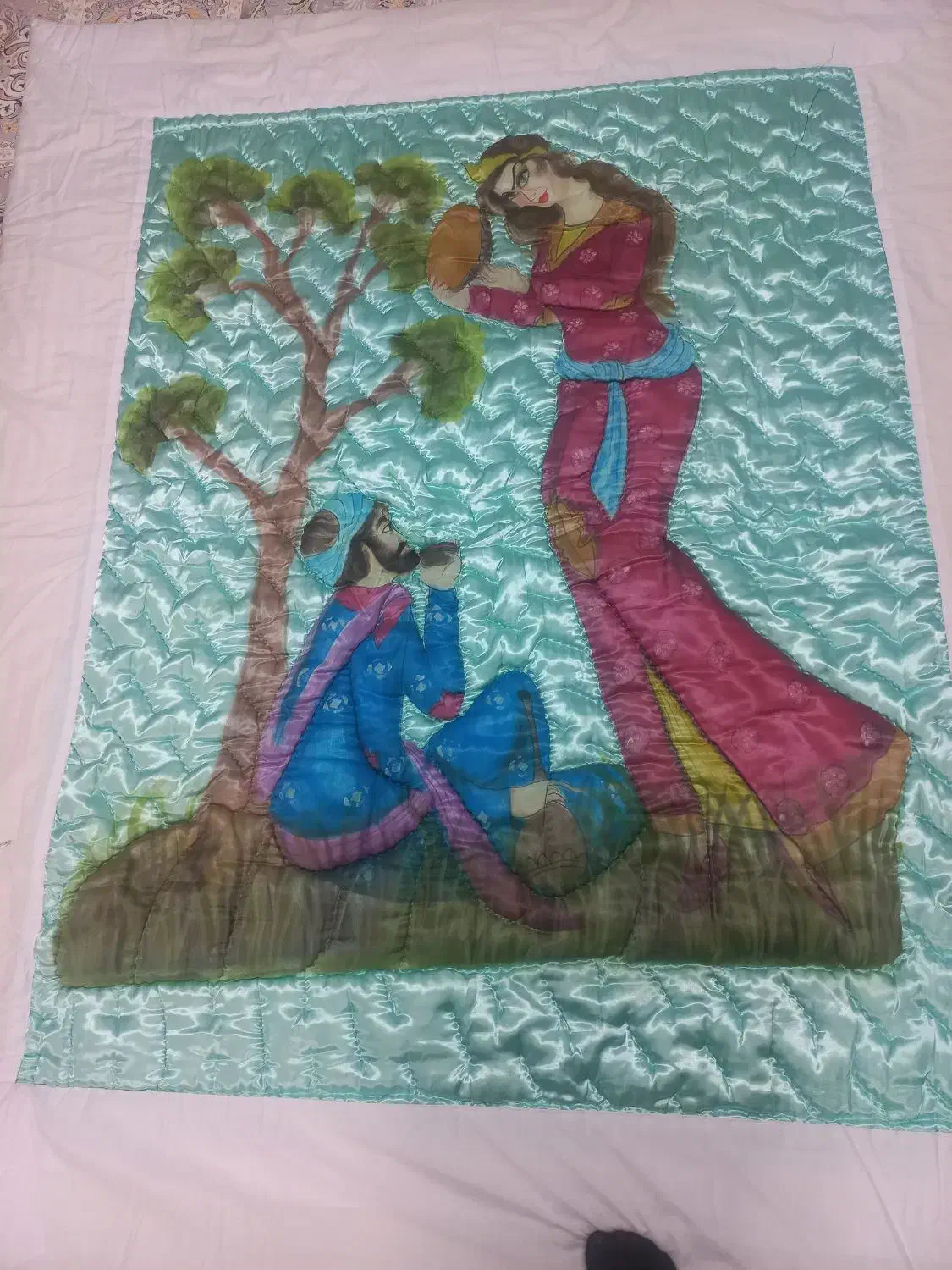 لحاف عروس|رختخواب، بالش، پتو|پاکدشت, پاکدشت (مامازند)|دیوار