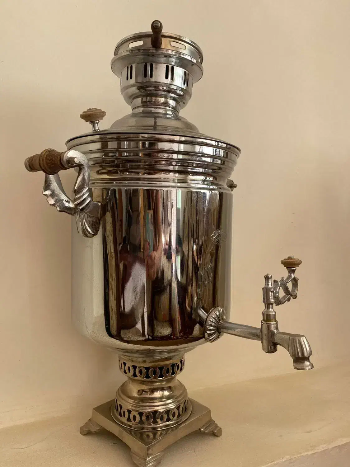 سماور عتیقه|سماور، چایساز، قهوهساز|مراغه, |دیوار