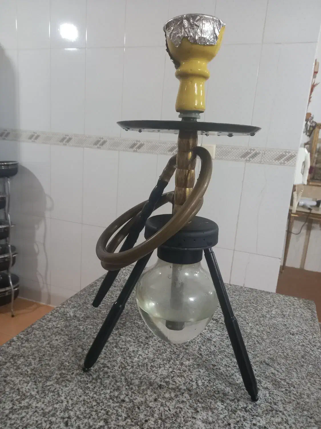 قلیون سه پایه کار بسیار شیک|کلکسیون و سرگرمی|تربت جام, خیرآباد|دیوار