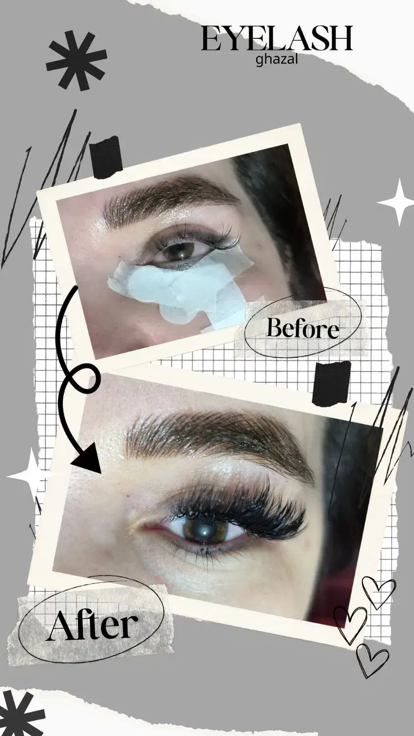 اکستنشن مژه فقط ۲۵۰ تومن|خدمات آرایشگری و زیبایی|مشهد, تلگرد|دیوار