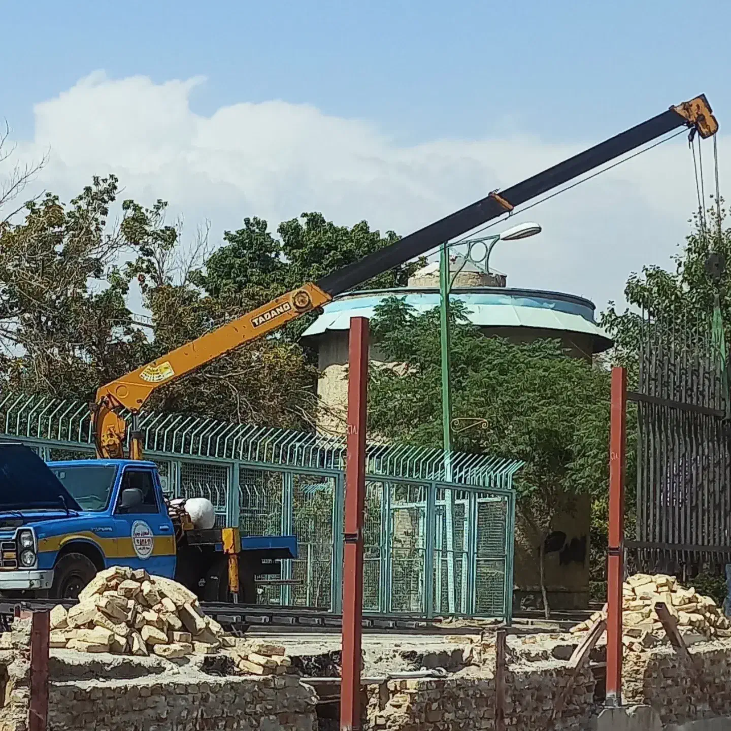 نیسان جرثقیل دکل دار / امداد خودرو یدک کش|خدمات حمل و نقل|پاکدشت, پاکدشت (مامازند)|دیوار