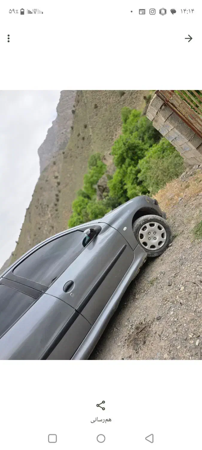 پژو ۲۰۶ مدل ۸۳تیپ۲|خودرو سواری و وانت|رضویه, |دیوار