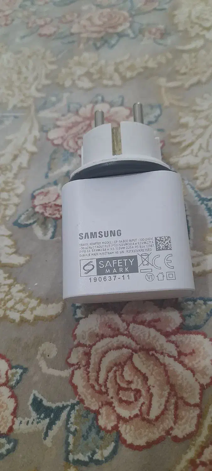 آداپتور۲۵ وات اصل سامسونگ|لوازم جانبی موبایل و تبلت|رشت, پل تالشان|دیوار