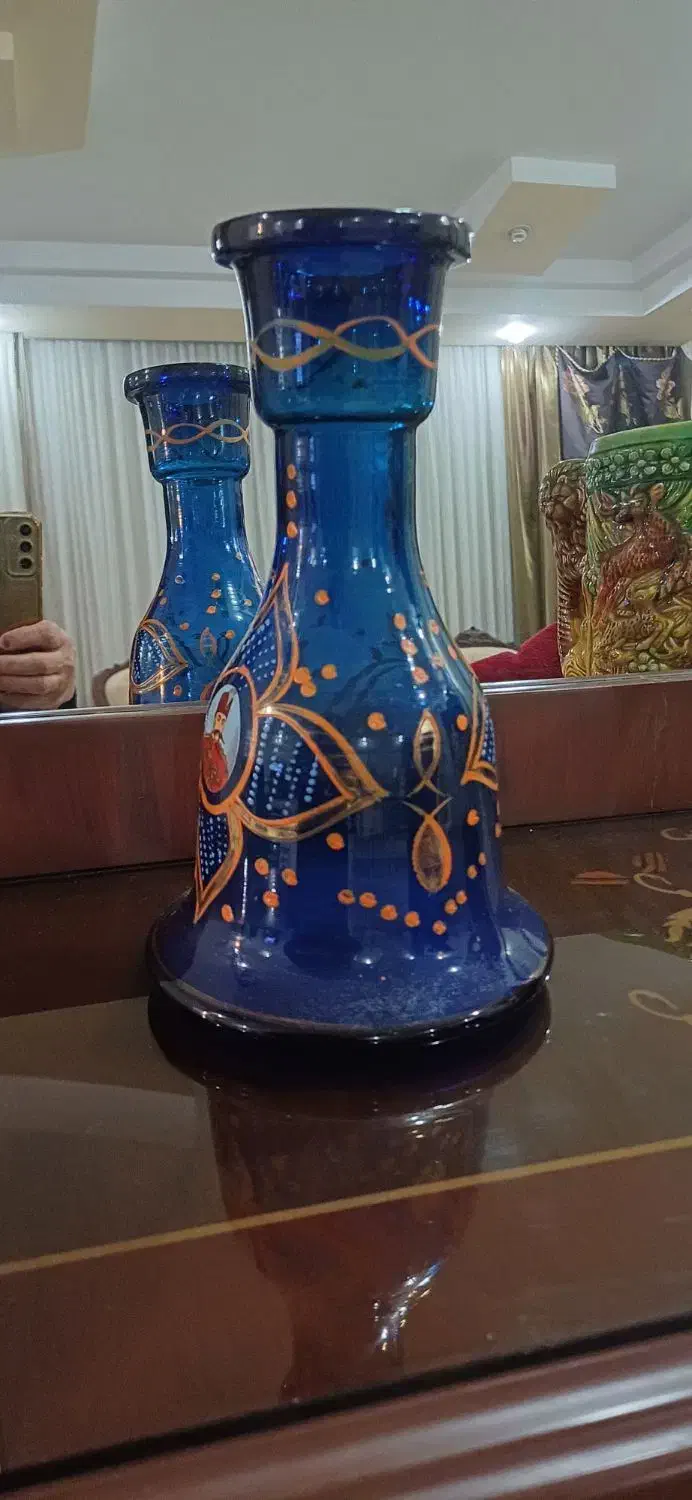 ته قلیون شاه عباسی خیلی قدیمی|کلکسیون اشیاء عتیقه|مشهد, آزادشهر|دیوار