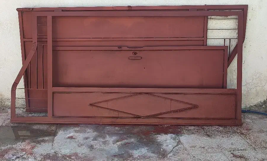 درب حیاط ویلایی دولنگه|مصالح و تجهیزات ساختمان|ایرانشهر, |دیوار