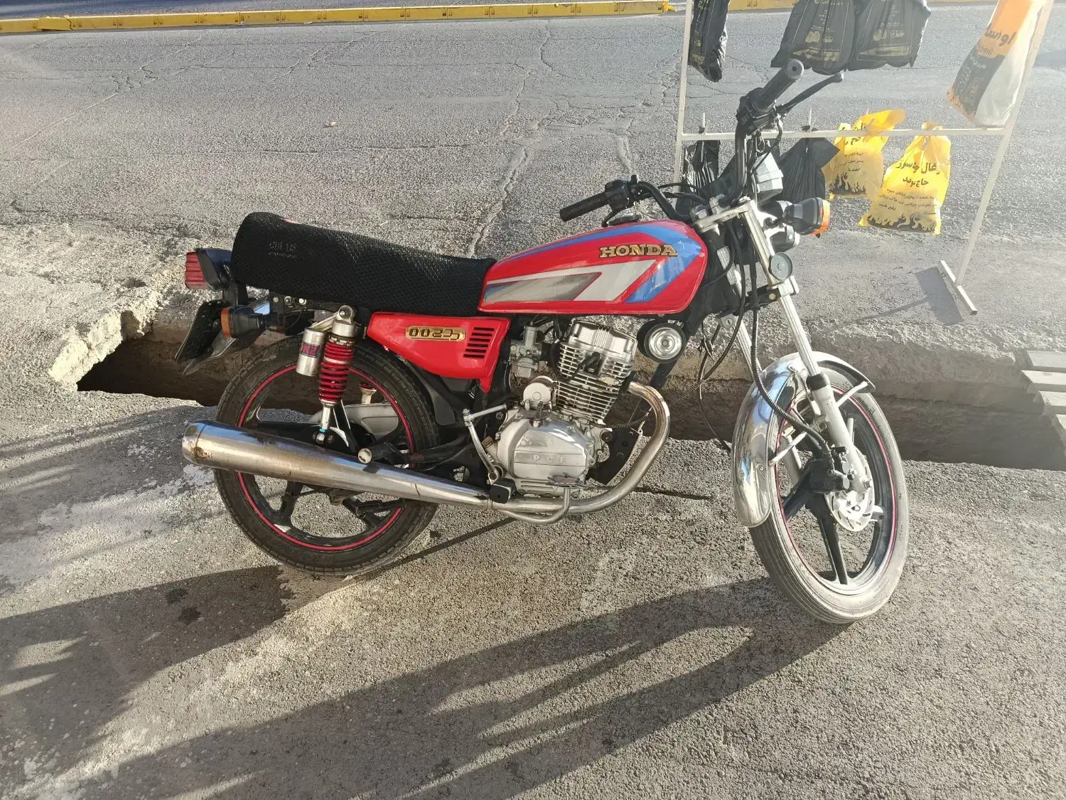 هندا ۲۰۰|موتورسیکلت|مرند, |دیوار