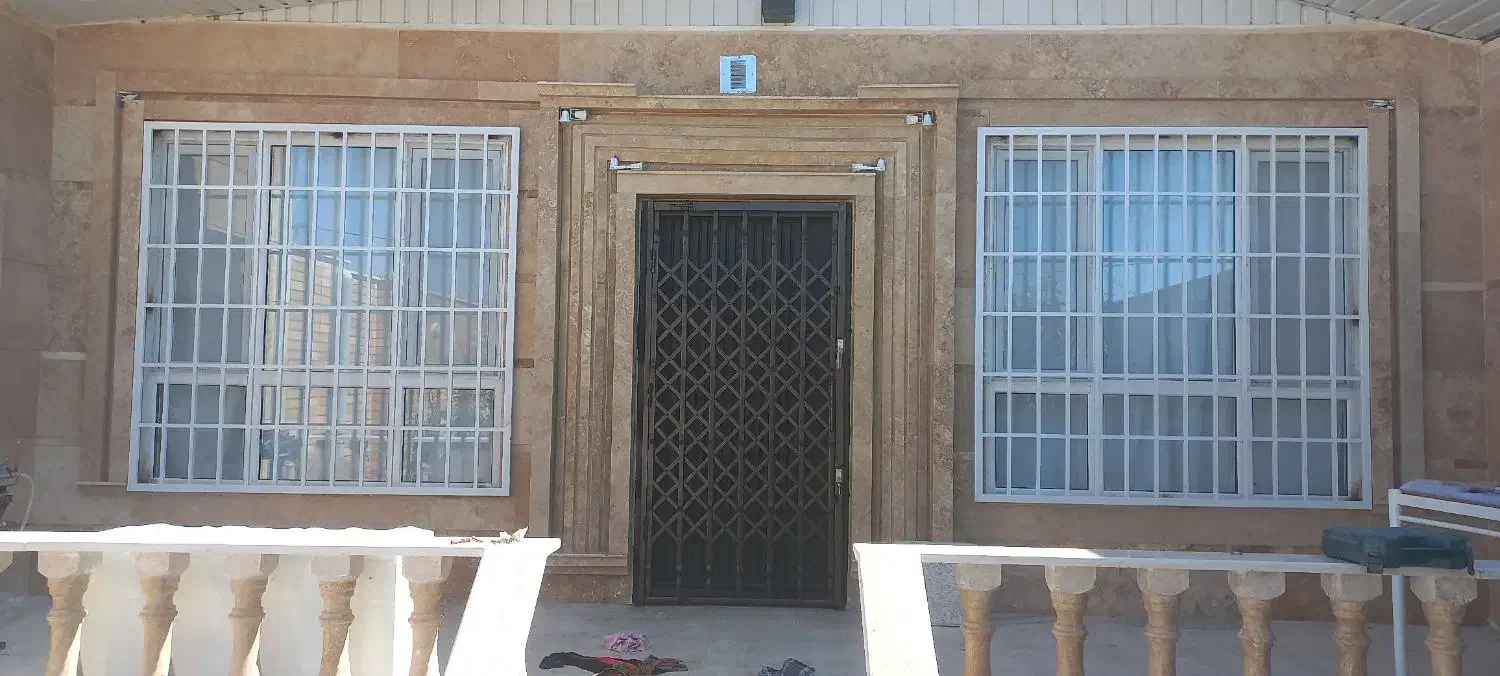 آکوردونی حفاظ نرده درب حیاطی|مصالح و تجهیزات ساختمان|پرند, فاز ۶|دیوار