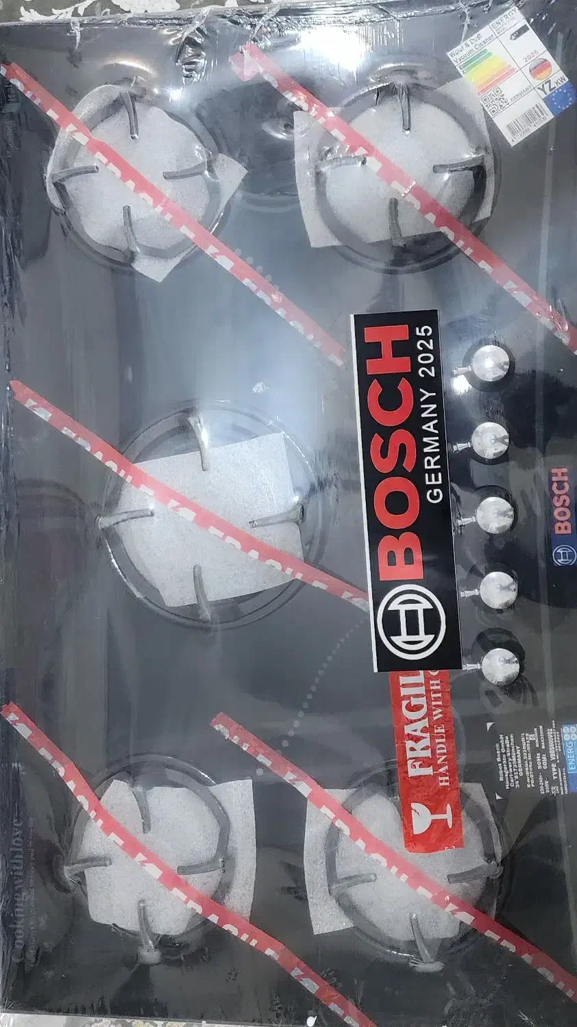 گاز رو میزی شیشه ای پنج شعله|اجاق گاز و لوازم برقی پخت‌وپز|تهران, جوانمردان (اندیشه)|دیوار