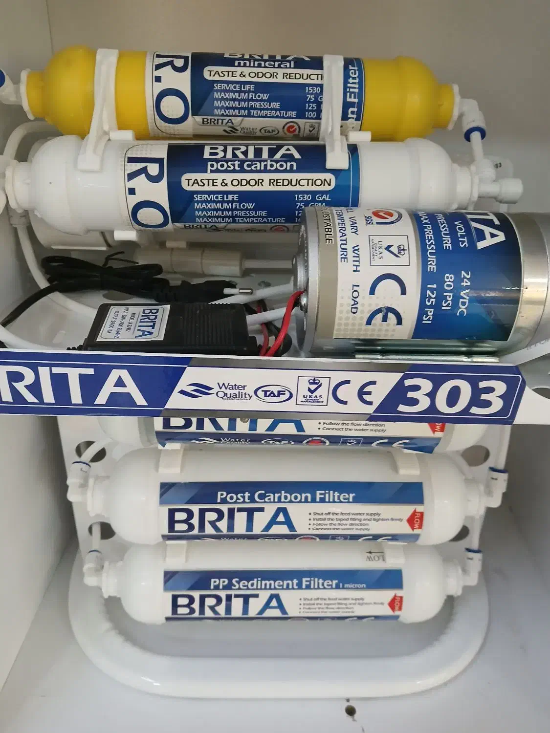 تصفیه اب بریتا 303|آبسردکن و تصفیه آب|قزوین, |دیوار