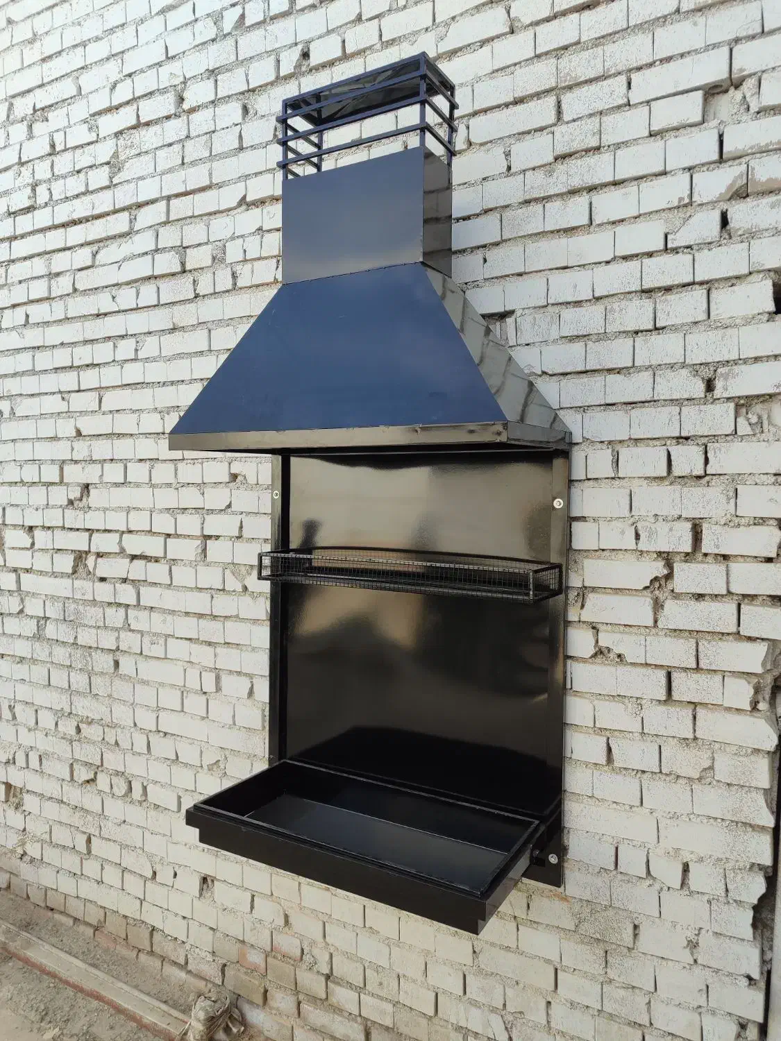 باربیکیو زغالی دیواری|اجاق گاز و لوازم برقی پخت‌وپز|اصفهان, قهجاورستان|دیوار