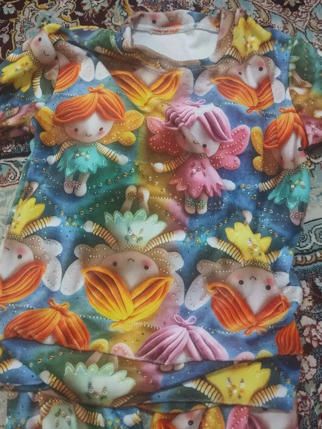 بلوز شلوار مخمل دخترانه|کفش و لباس بچه|خرم‌آباد, |دیوار