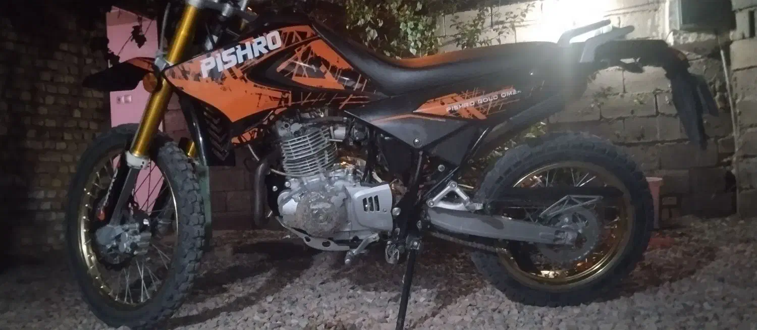 تریل پیشرو گلد|موتورسیکلت|طبس, |دیوار