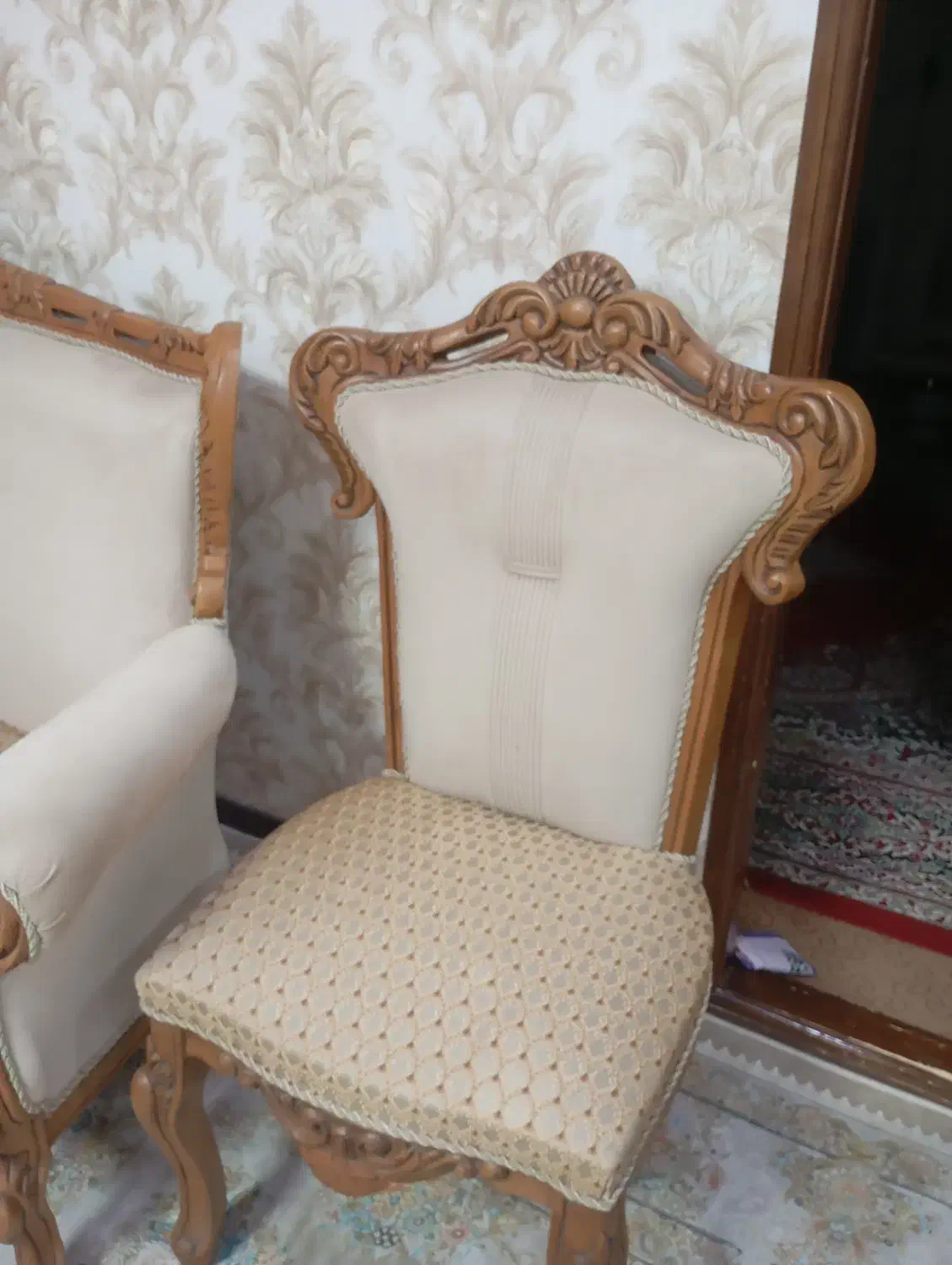 مبل با چوب راش|مبلمان خانگی و میز عسلی|یزد, |دیوار