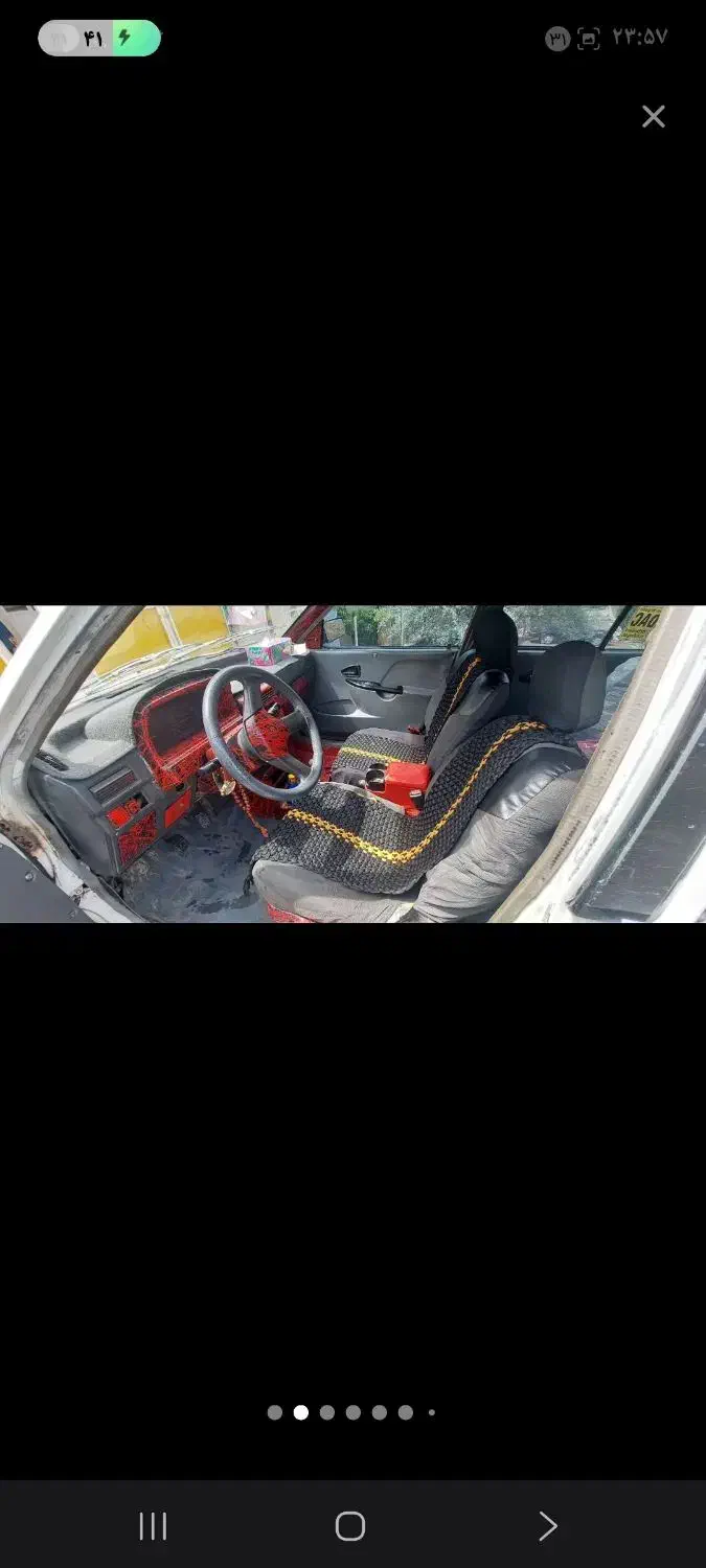 پراید ۷۶ سفید  صندوقدار|خودرو سواری و وانت|سنندج, |دیوار