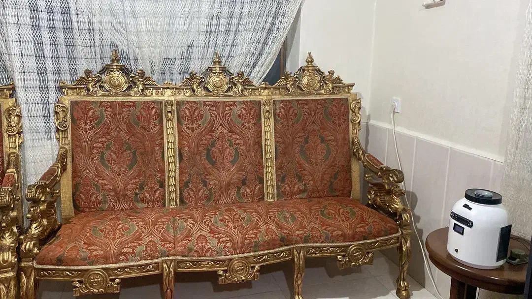 مبل ۷نفره کلاسیک و ناهار خوری ۶ نفره با عسلی و...|مبلمان خانگی و میز عسلی|محمودآباد, |دیوار