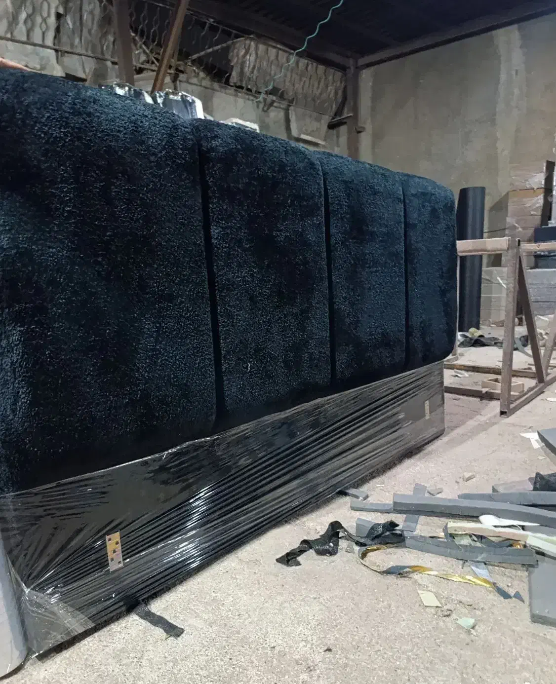 تختخواب پارچه ای/ملامینه/مینیمال|تخت و سرویس خواب|گلبهار, شهر جدید گلبهار|دیوار