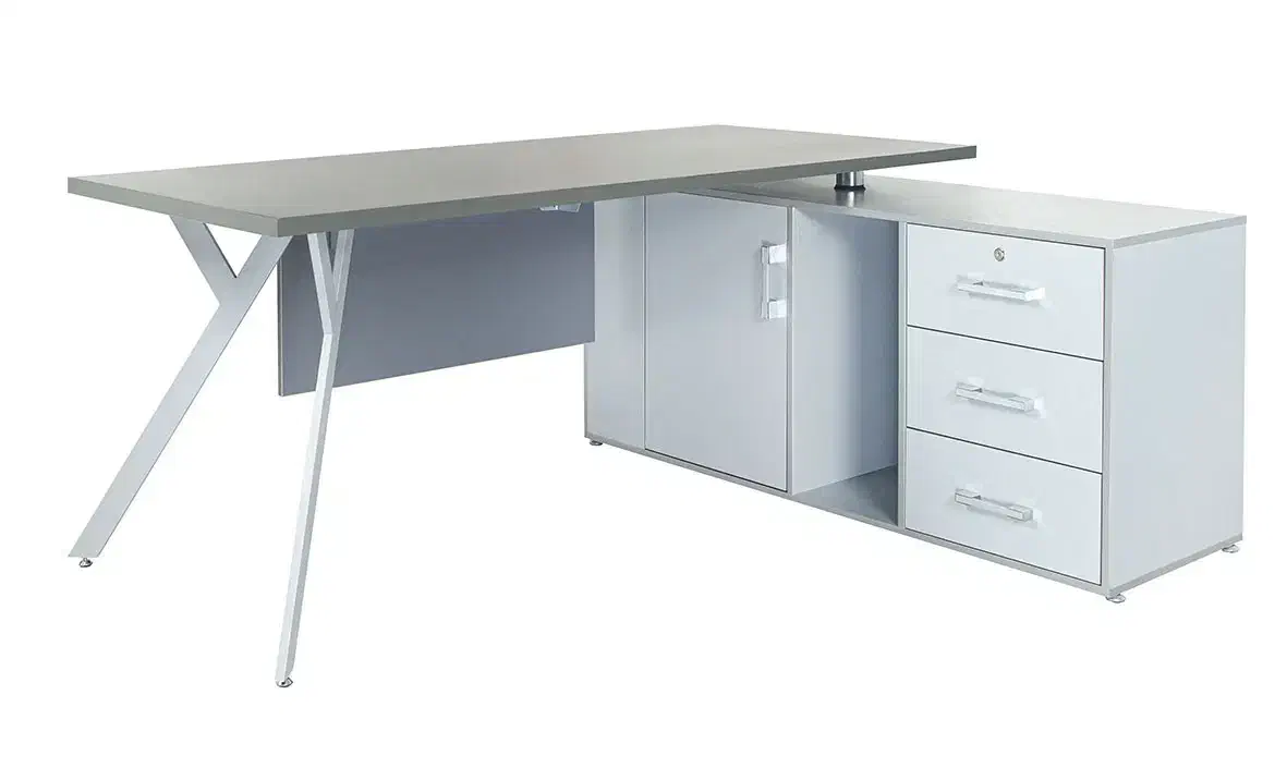 میز مدیریت به همراه میز کنفرانس و صندلی|مبلمان اداری|ری, جوانمرد قصاب|دیوار