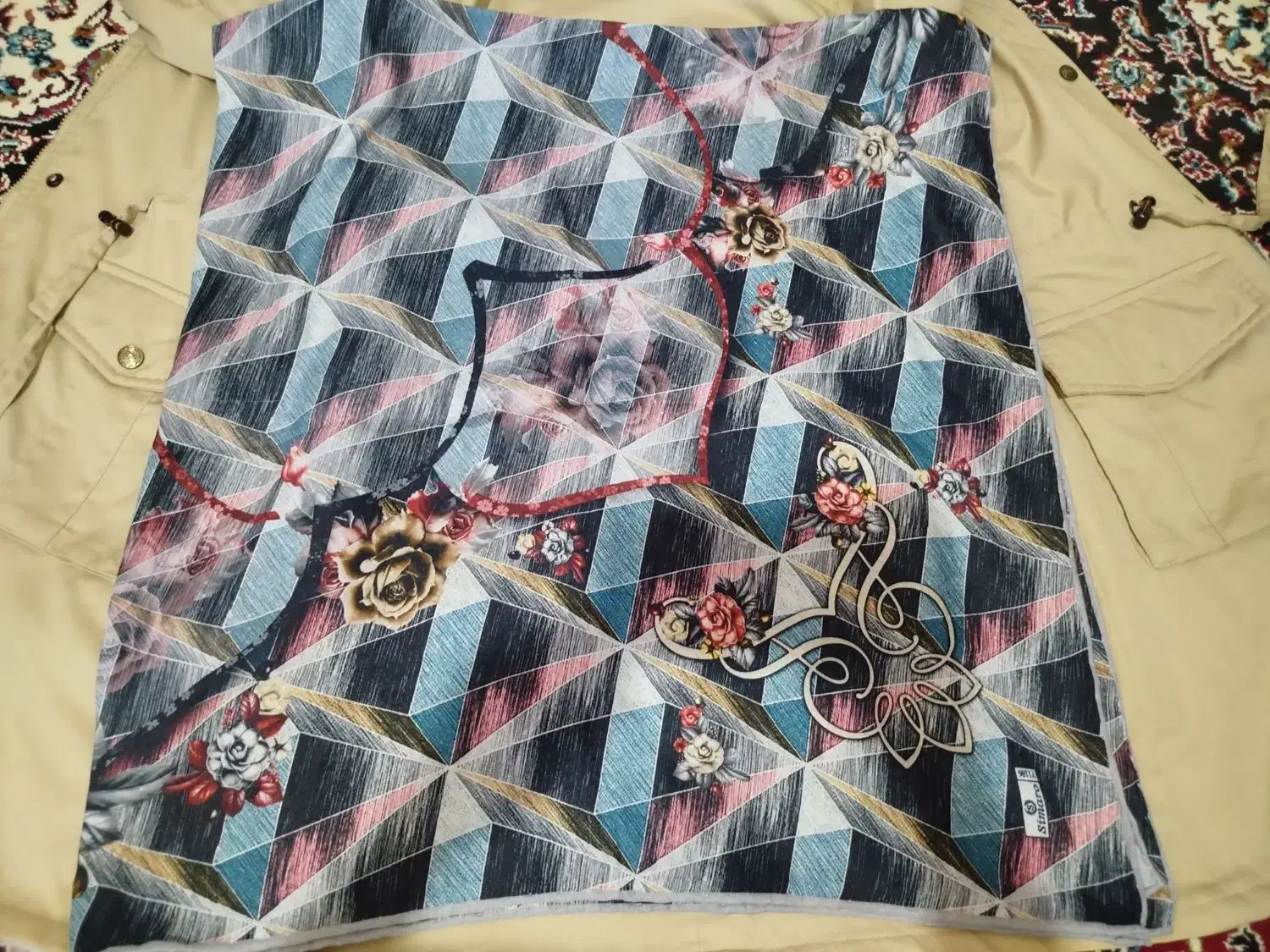 روسری قواره 140|لباس|خرم‌آباد, |دیوار