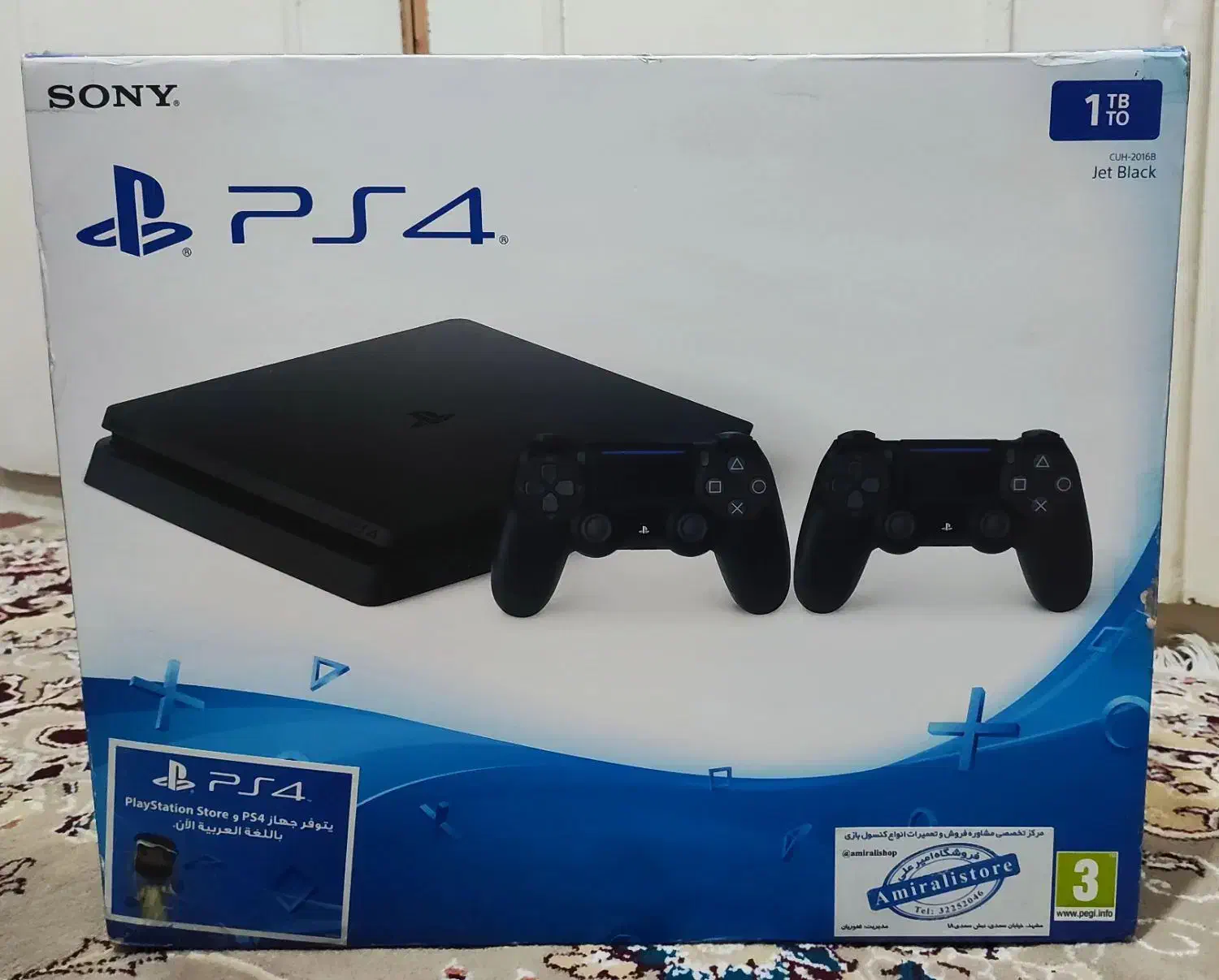 پلی استیشن ۴ اسلیم ۱ ترا با بازی PS4 Slim 1TB  نو|کنسول، بازی ویدئویی و آنلاین|مشهد, اقبال|دیوار