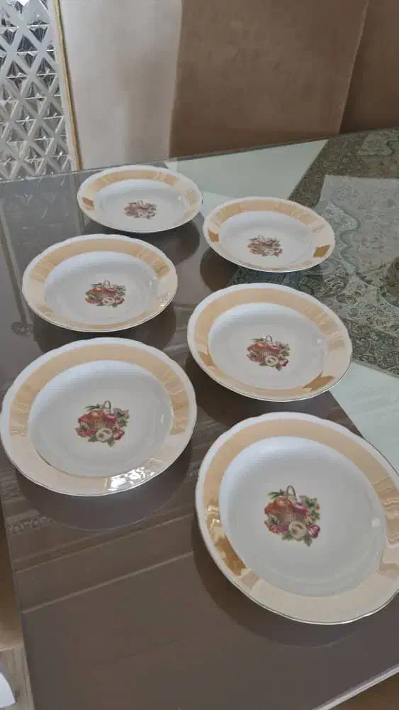 بشقاب چینی عتیقه|ظروف سرو و پذیرایی|اردبیل, |دیوار