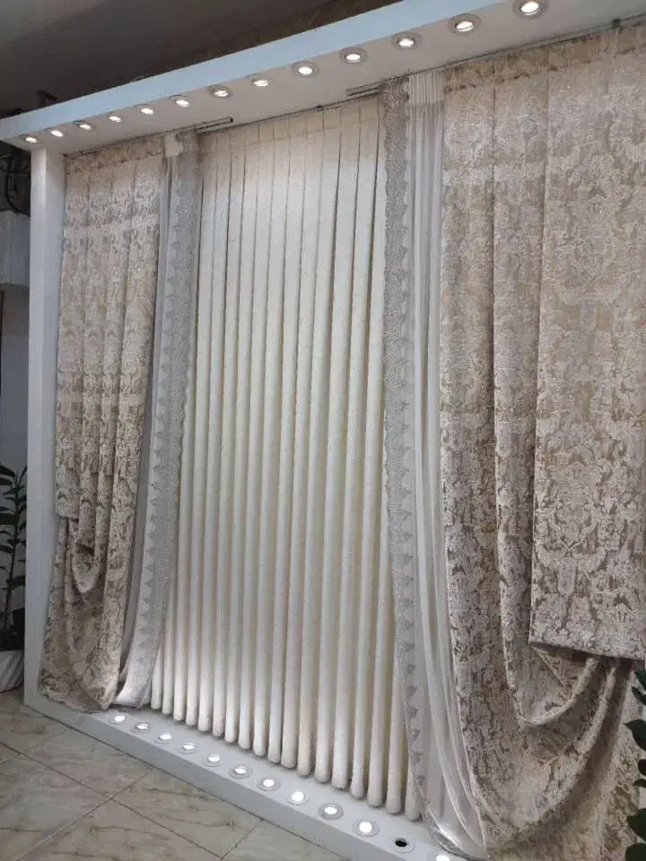 حریر مینیمال اروپایی|پرده، رانر، رومیزی|قم, نیروگاه|دیوار