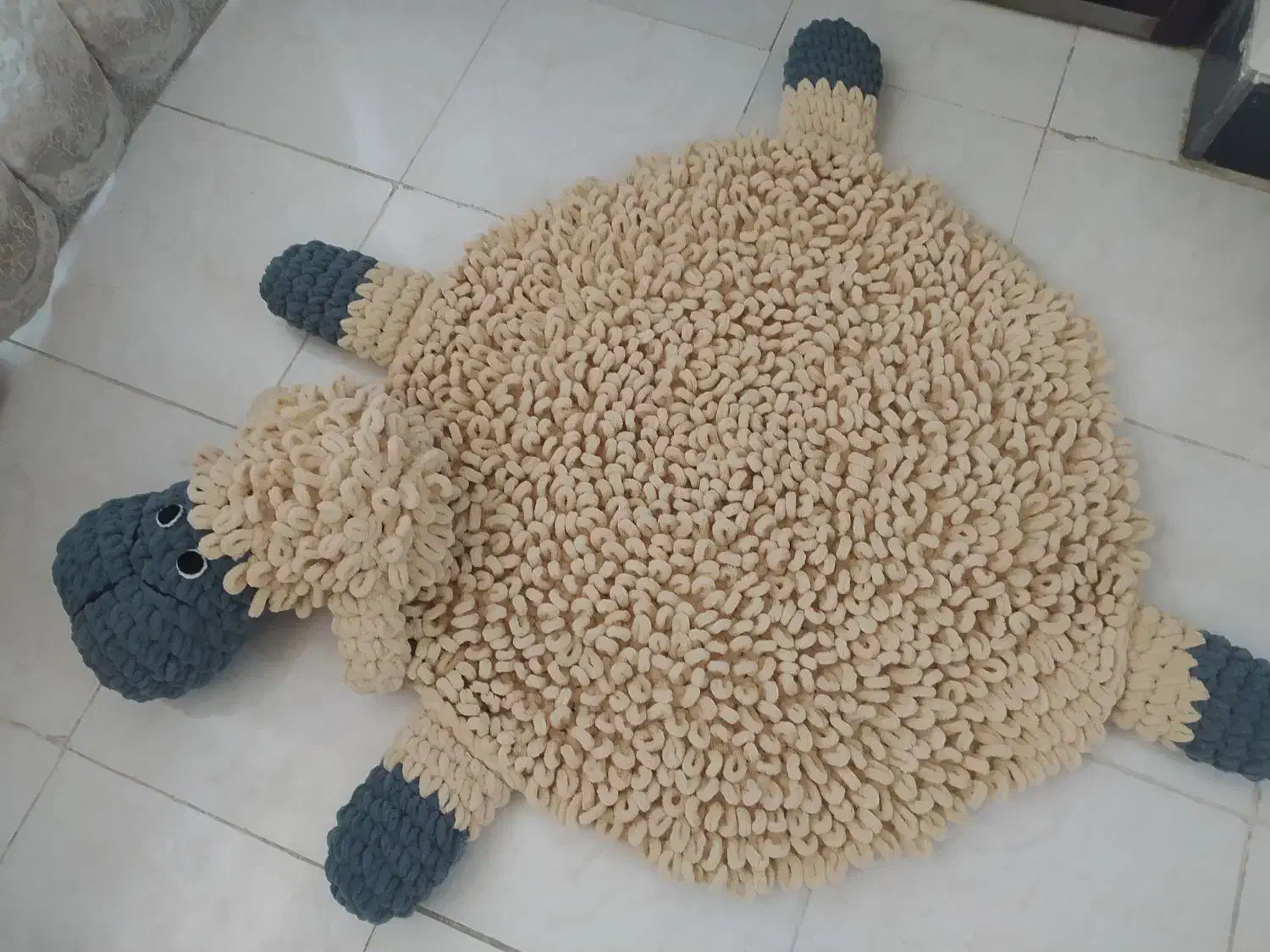 فرشینه بعبعی دستبافت|فرش|بوشهر, |دیوار