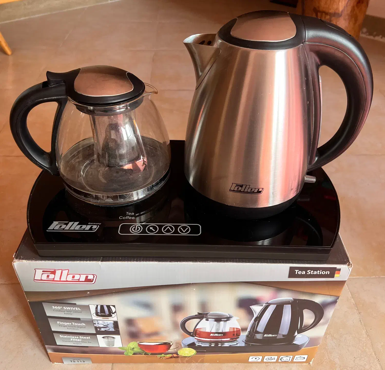 چای ساز آلمانی اصل برند فلر|سماور، چایساز، قهوهساز|سمنان, |دیوار