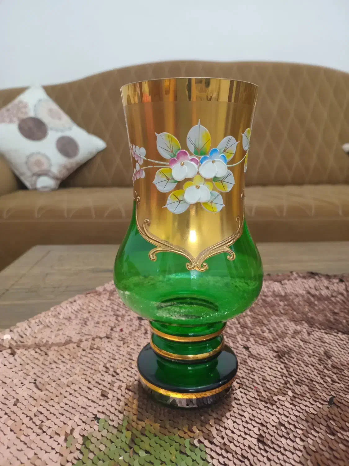 گلدان مینیاتوری اگرمن سبز اصل چک|مجسمه، تندیس، ماکت|محمدشهر, محمدشهر|دیوار