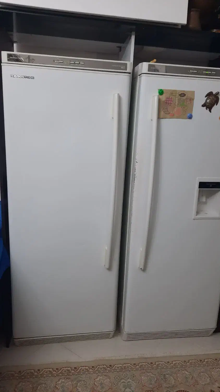 یخچال فریزر دوقلو هاردستون نیاز به سرویس|یخچال و فریزر|کیش, |دیوار