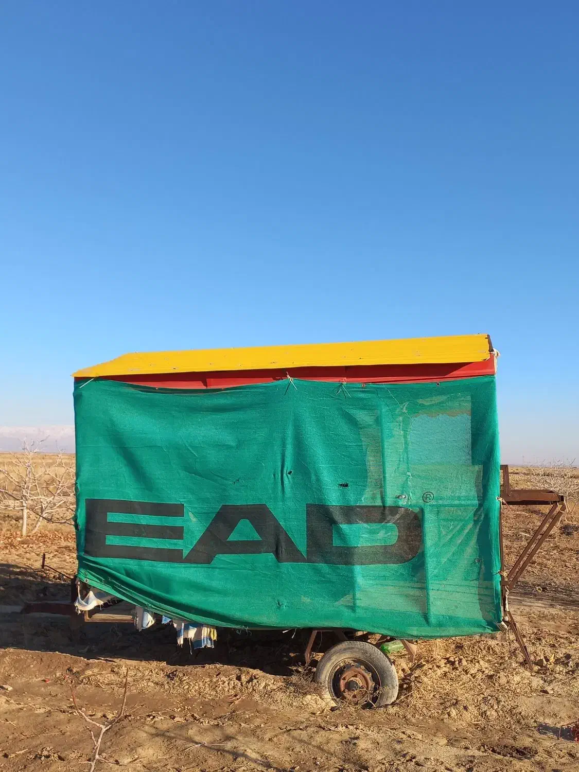 گاری کانکس مخصوص زنبور داران و باغداران..|ماشینآلات صنعتی|اسفراین, |دیوار