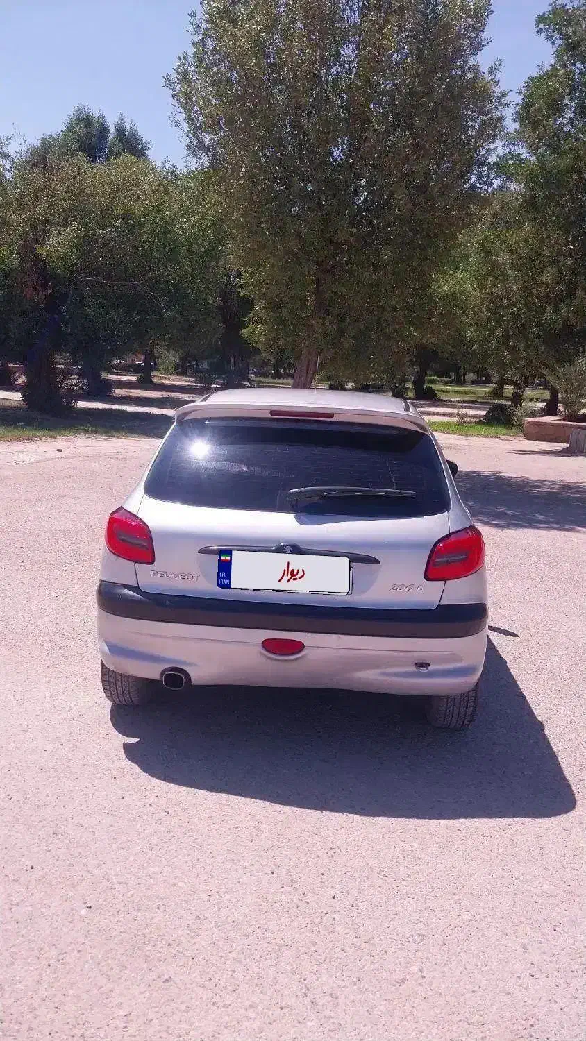 206 اتوماتیک مدل 83|خودرو سواری و وانت|اهواز, پردیس دو|دیوار