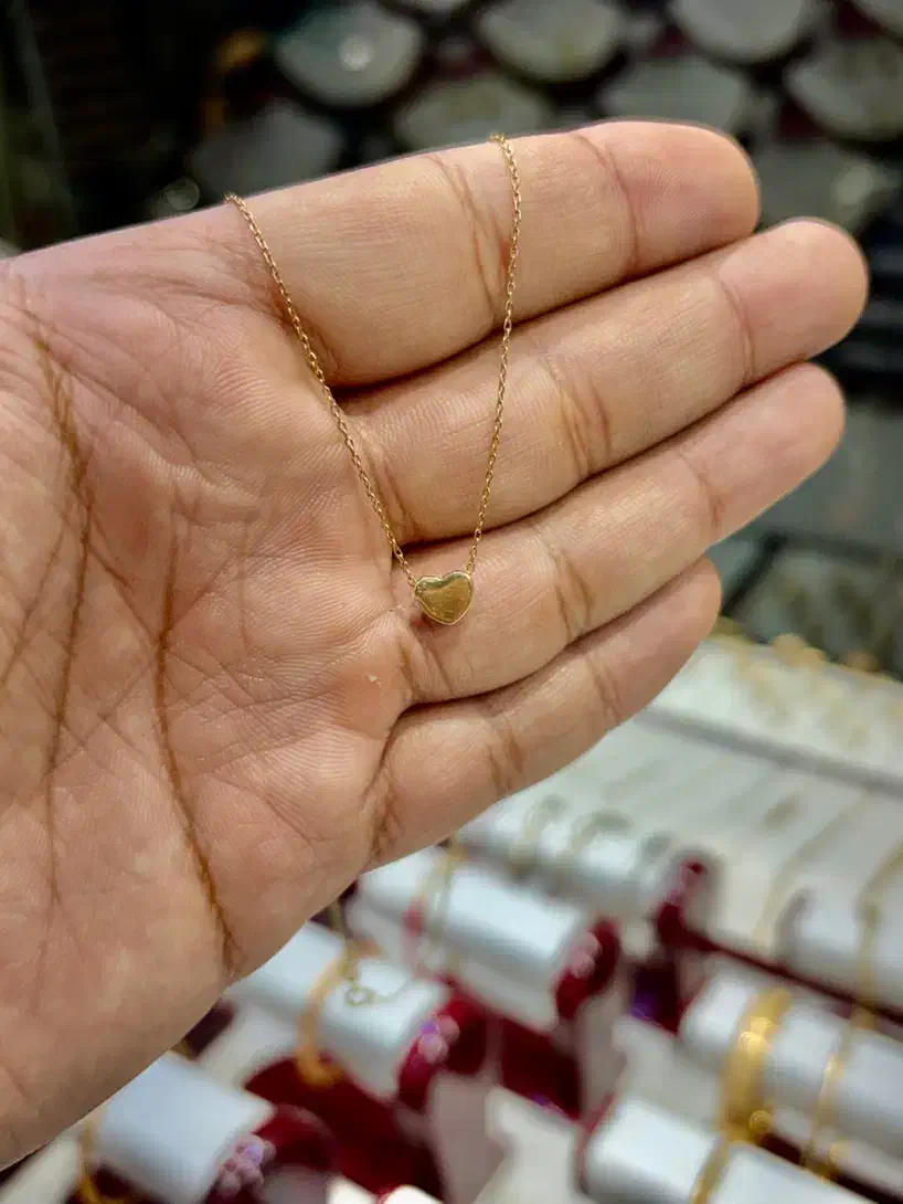 گردنبند قلب بدون اجرت|جواهرات|تهران, امام حسین|دیوار