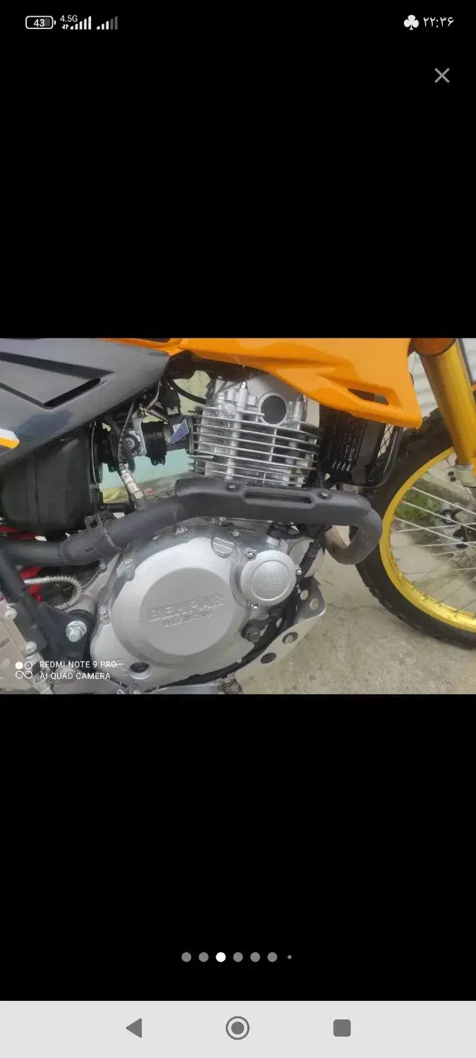 موتور ترل بهپر 250مدل 402|موتورسیکلت|گنبد کاووس, |دیوار