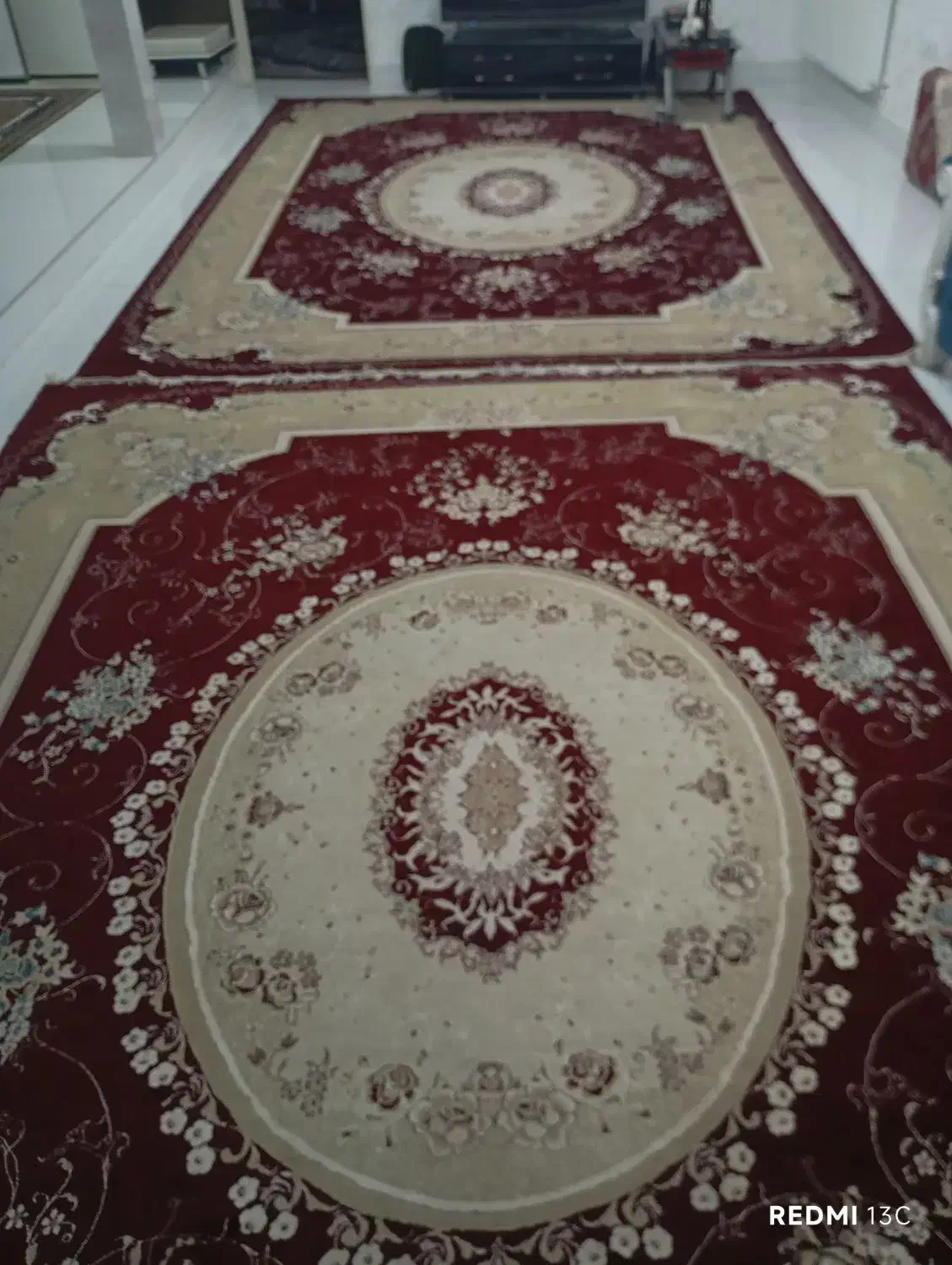 دو عدد فرش 12متری|فرش|ایلام, |دیوار