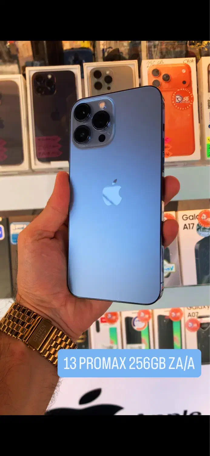 iPhone 13 PROMAX 256GB ZA/A آبی|موبایل|بندر انزلی, امامزاده|دیوار