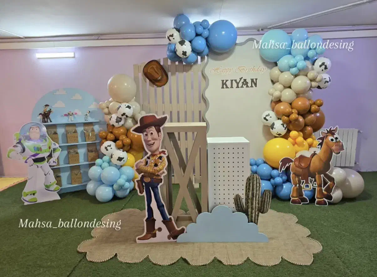 فروش بک گراند و ملزومات تولد به علت تغییر شغل|خدمات پذیرایی، مراسم|تهران, نارمک|دیوار